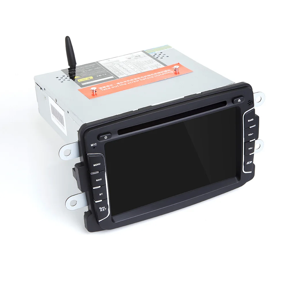 Eunavi 1Din Android 8 0 Автомобильный DVD Радио стерео плеер gps для Dacia/Sandero/Duster/Renault/Captur/Lada/Xray 2