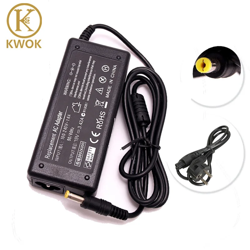 Зарядное устройство для ноутбука с адаптером переменного тока 19 в 4310 А + шнур