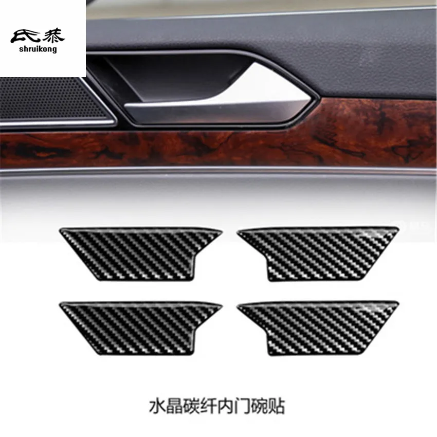 4 шт./партия эпоксидный клей углеродное волокно зерно внутренняя дверь чаша
