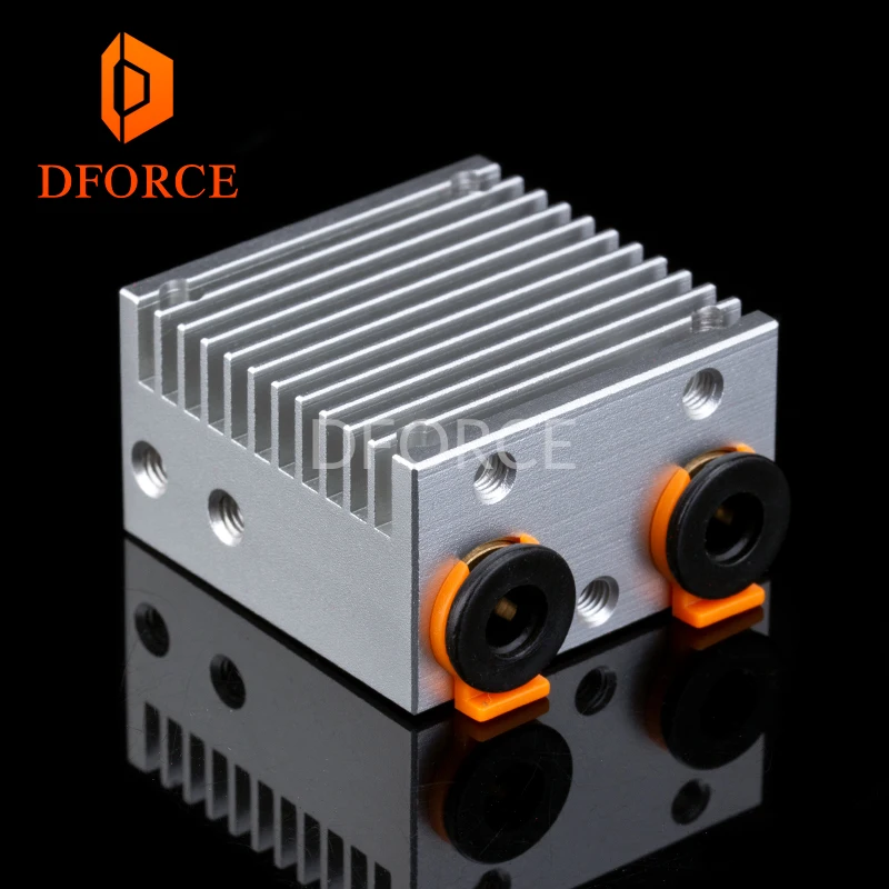 DFORCE многоэкструзионная двойная экструзия охлаждающая Chimera + для 3D принтера E3D hotend