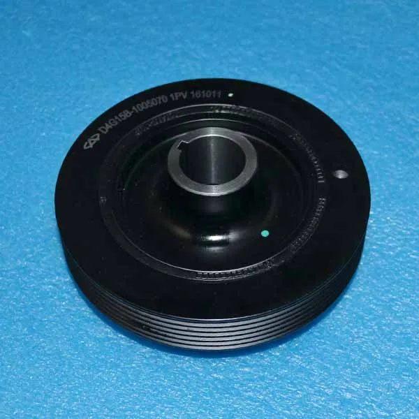 Crankshaft pulley for chery tiggo 3x tiggo2 D4G15B-1005070 Torsional shock absorber
Crankshaft pulley for chery tiggo 3x tiggo2 D4G15B-1005070 Torsional shock absorber