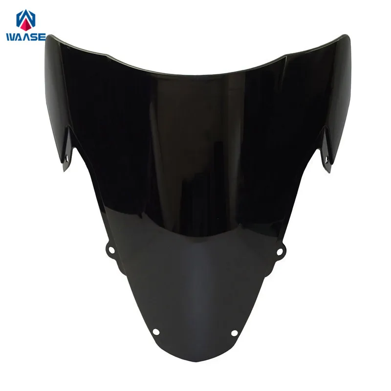 

waase For Suzuki GSXR1000 GSXR 1000 K3 2003 2004 Motorcycle Double Bubble Windscreen Windshield Shield Screen