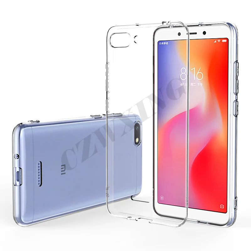 Чехол для Xiaomi Redmi 6A чехол мягкий силиконовый накладка телефона 6 A Redmi6A Redmi6|Бамперы|