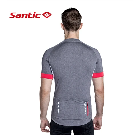 Santic мужские велосипедные шорты Джерси Pro Fit SANTIC N FEEL высокотехнологичная ткань