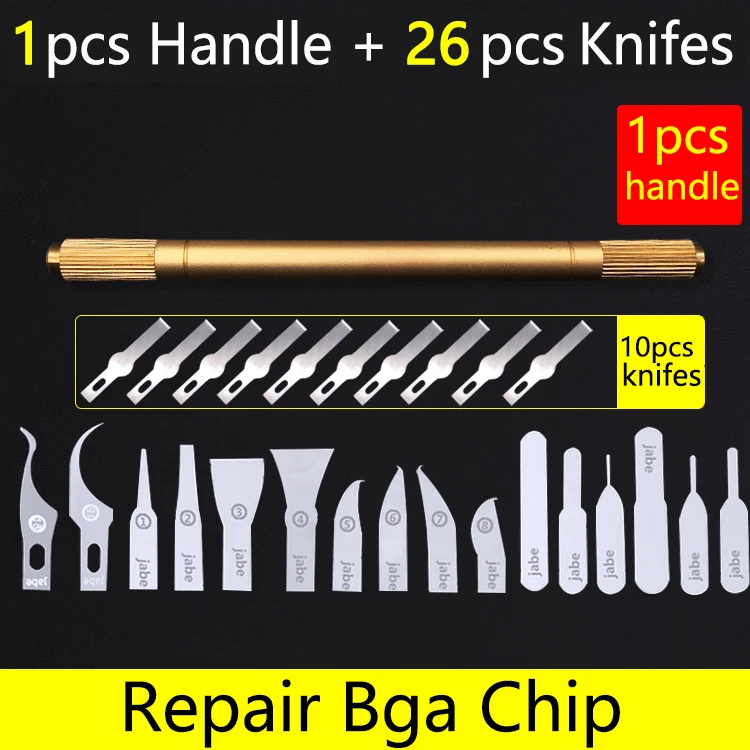 CPU High-quality Motherboard BGA IC Knife NAND Remove glue edge Thin blade Mobile maintenance tool + Hard straight | Инструменты