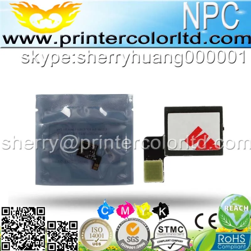 Чип для HP LaserJet Pro 252MFP 402 M277 M 250 мфу CF402 A цвет совместимых чипов бесплатная
