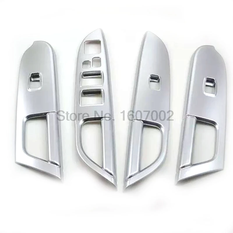 For Peugeot 4008 2014 LHD 4pcs Chrome Car Interior Door Armrest Trim Window Lifter Button Switch Auto Accessories | Автомобили и