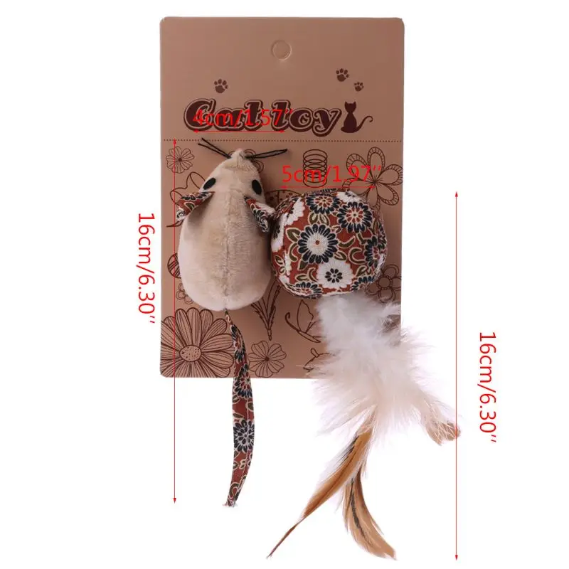 4 типа игрушки для домашних животных мыши кошек кошачьи Интерактивная игрушка