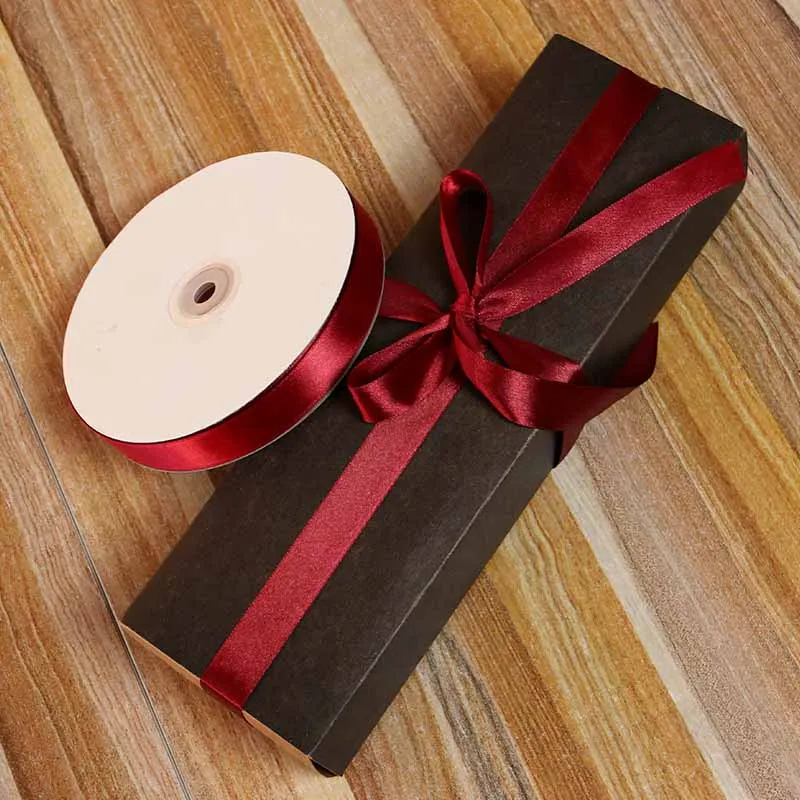 Silk Ribbon Packing Sealing Rope Birthday Cake Box Gift Baking Colorful Wrapping Decoration Bow-knot L92cm W2cm | Дом и сад
