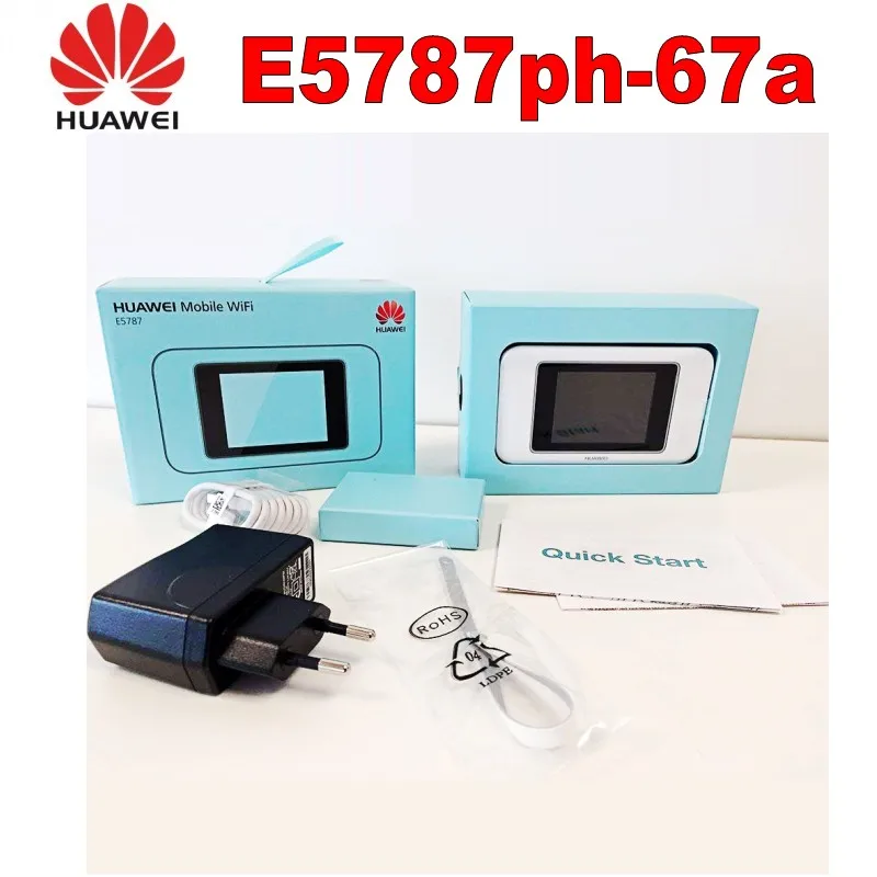 Мобильный роутер Huawei E5787 разблокированный с антенной LTE Cat6 Wi-Fi аккумулятор 3000 мАч