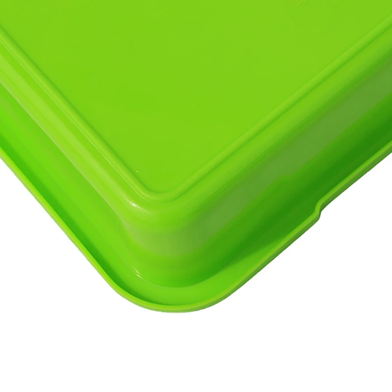 1 шт. новый пластиковый двухслойный шпатель для рассады лоток питомник корзина