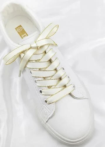 1 пара фантастических шелковых лент шнурки многоцветный шнурки продвижение подходит для различных типов обуви