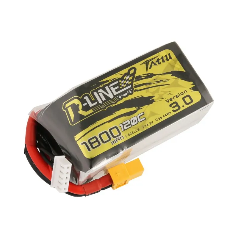 TATTU R LINE Версия 3 0 14 8 V 1800mAh 1300mAh 120C 4S Lipo батарея XT60 разъем для радиоуправляемого