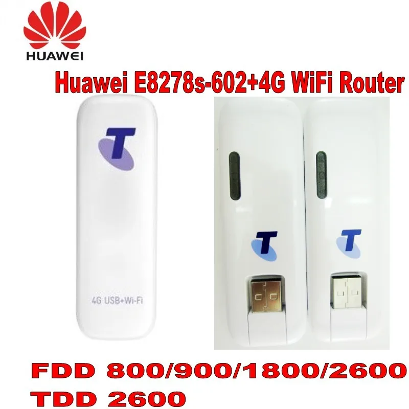 Разблокированный Huawei E8278 e8278s 602 4G модем с беспроводным маршрутизатором lte 4g USB Wifi