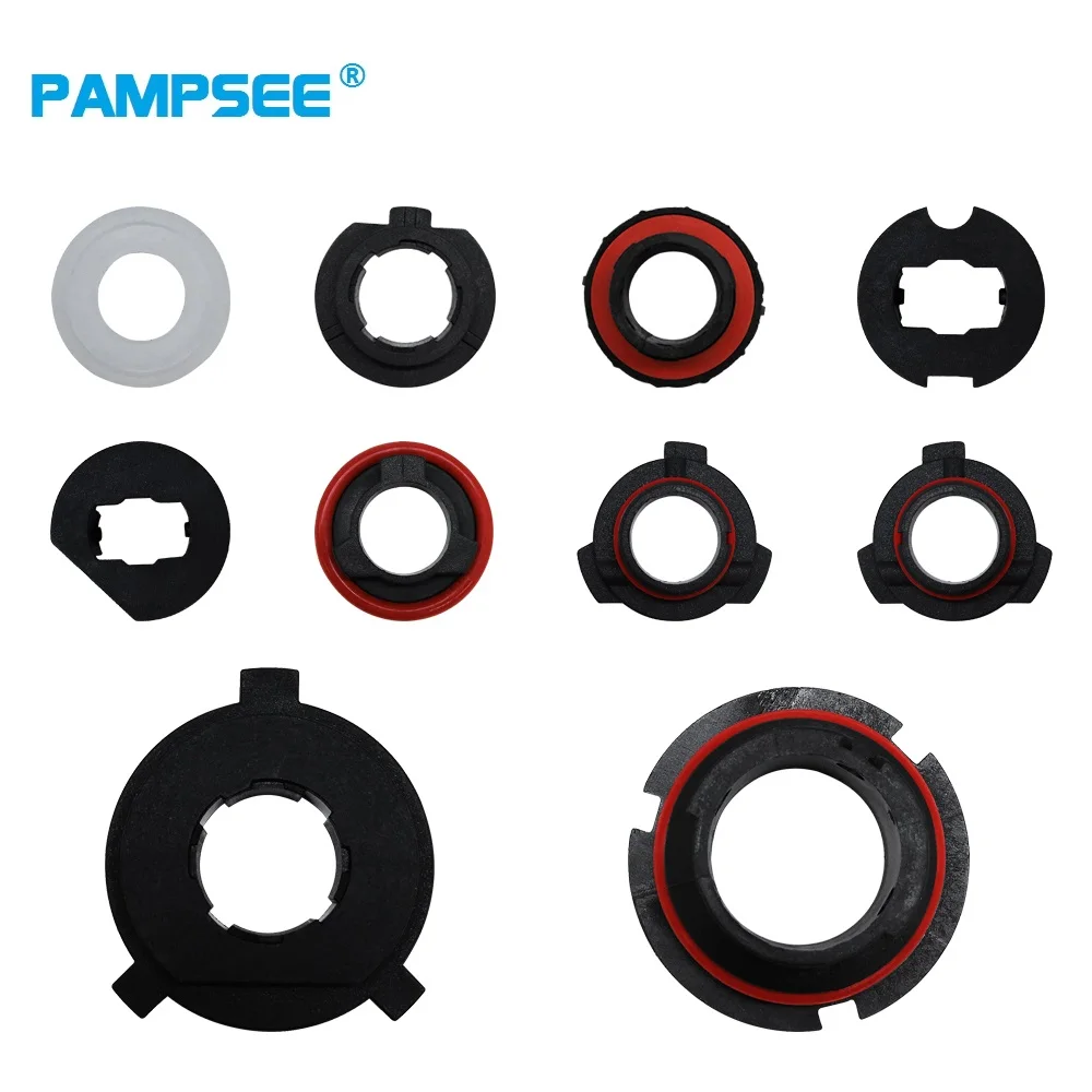Фото PAMPSEE 2 шт. H1 H3 H4 H7 H8 H9 H11 H13 9004 9005 9006 9007 Стандартный фиксатор розетки для S2 №1