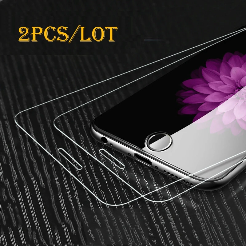 2 шт заводская цена закаленное стекло протектор для iPhone X XS MAX XR 2.5D Защитная пленка