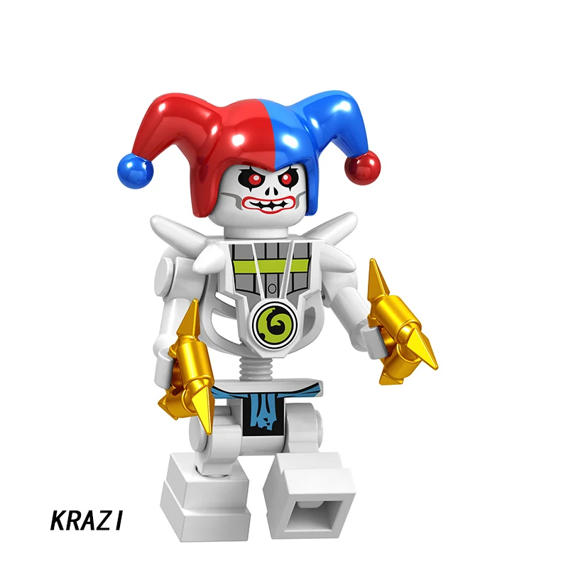 Темно-серый Один фильм Nya Jay Zane и Kai Wu Lord Garmadon Snike с оружием строительные блоки игрушки для детей - Цвет: Темно-серый