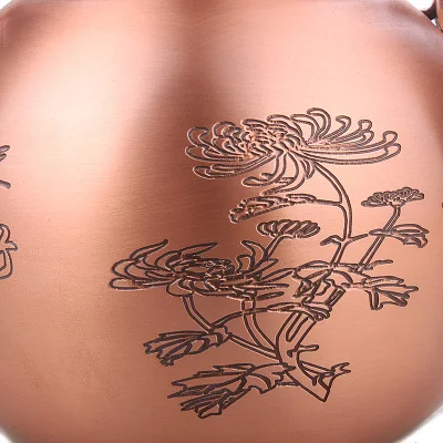 Толстая Медная горшочка японская Орхидея сливы Бамбуковая Хризантема медный