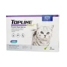 Cat Alkin Topline Boost для собак и кошек лечение блох и клещевых вшей - Цвет: Cat