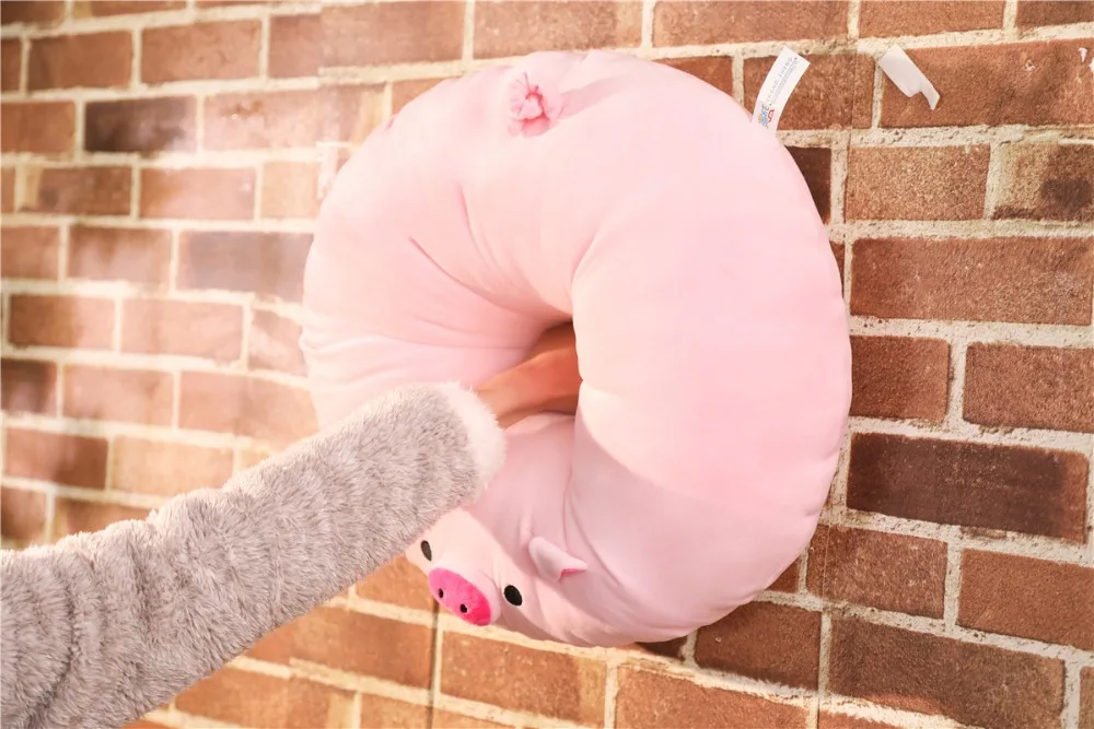 1 шт. 50 см мягкая Kawaii свинья плюшевая подушка чучела милые животные Подушка Китайский Зодиак поросенок игрушка кукла подарок на день рождения для девочек