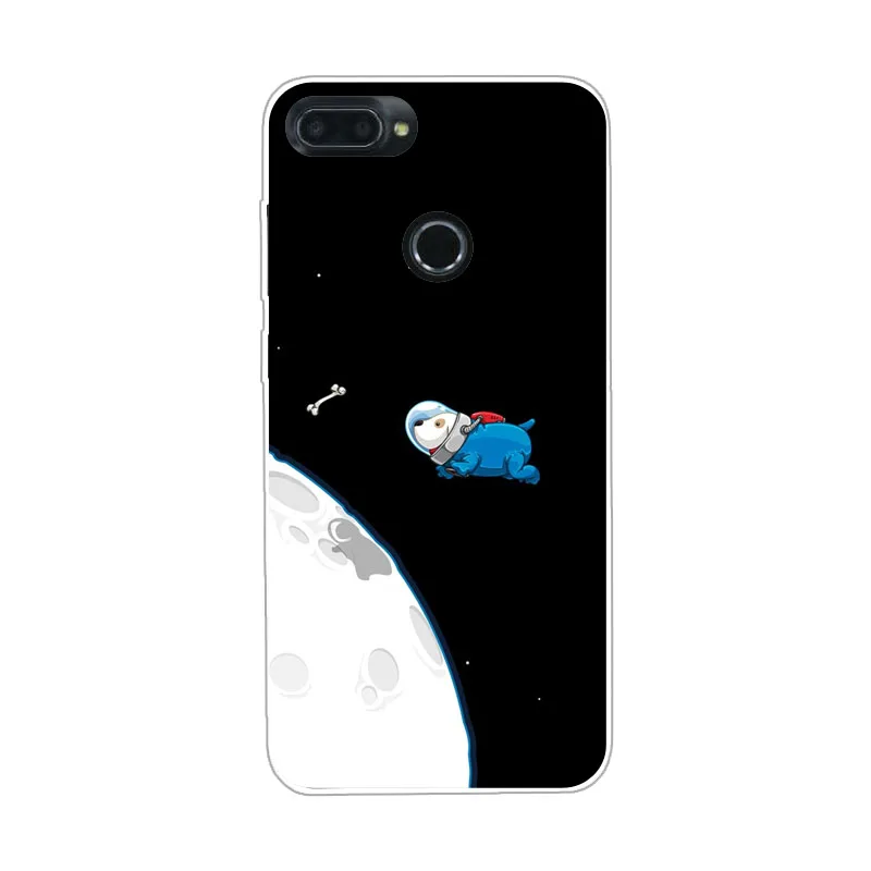 Lenovo K320t чехол силиконовый красивый рисунок собаки мягкая ТПУ задняя крышка для