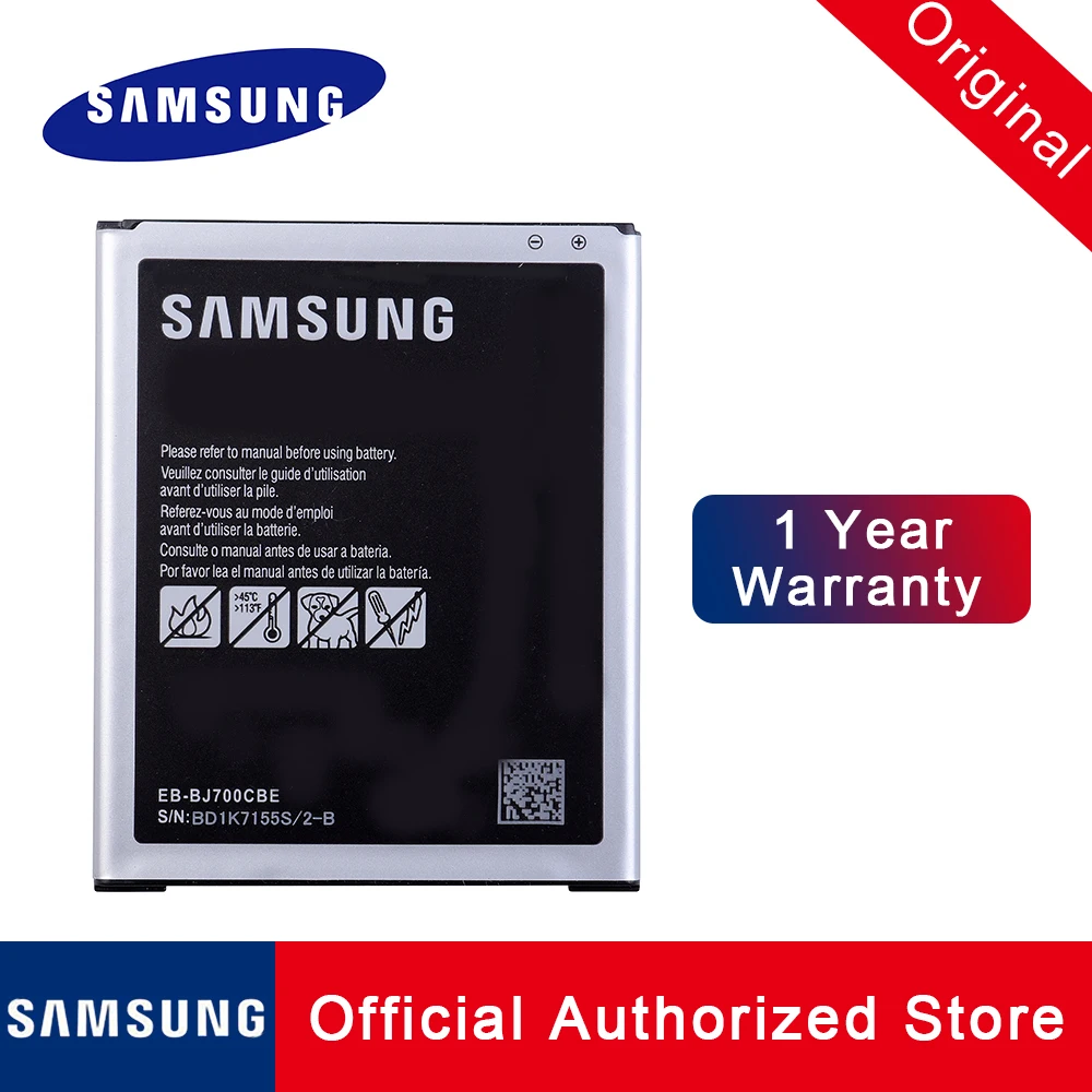 Аккумулятор EB-BJ700BBE EB-BJ700BBU для samsung Galaxy J7 NFC SM-J700 Duos телефонная батарея Akku 3000 мАч+ номер отслеживания