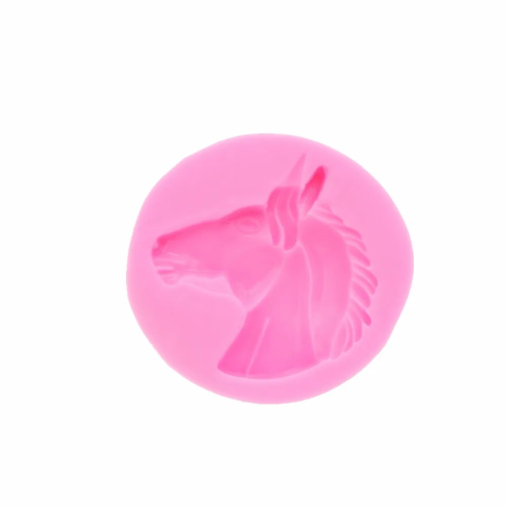 Конский шоколад сахар торт Мягкая силиконовая форма ручной работы Шоколад