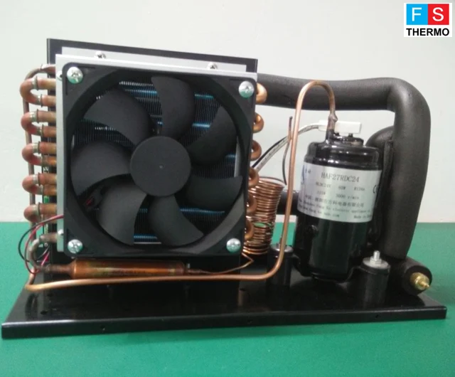12 V/24 V DC компрессорный агрегат для Портативный системы охлаждения миниатюрное охлаждение/морозильная камера системы
