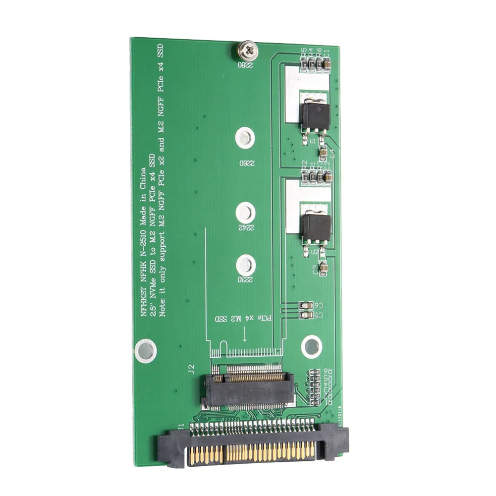 U.2/SFF 8639 NVME PCI E SSD в M.2 NGFF M ключ конвертер адаптер модуль карты HSJ 19| |