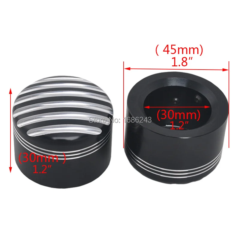 

Front Axle Nut Cover Bolt Kit Motorcycle Parts Aluminum Alloy Metal Chrome And Black Fits For Harley Dyna VRSC XG XL 883 New