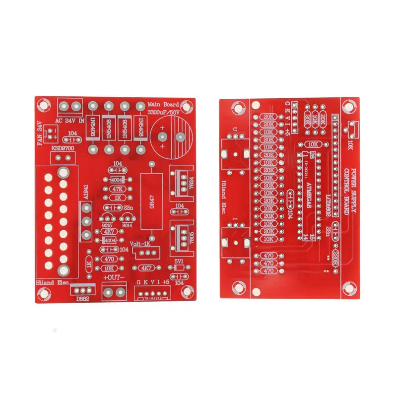 Hiland 0-28V 0,01-2A Регулируемый DC Регулируемый источник питания DIY Kit защита от короткого замыкания