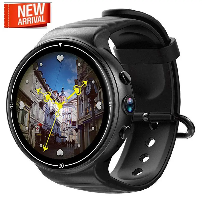 Смарт часы 1 39 &quot400*400 AMOLED экран дисплея 4 г gps Wi-Fi Bluetooth умные сердечного ритма