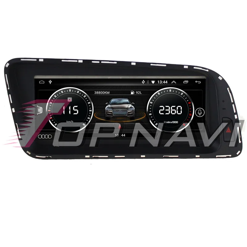 Topnavi Android 6,0 Автомобильный плеер радио видео для Audi Q5(2010 2011 2012 2013) Стерео gps навигация без DVD