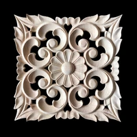 wood carvings veneer applique and floral decorative furniture patches figurines miniatures ornaments craft home decor