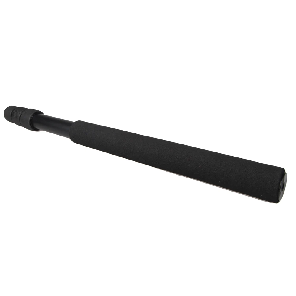 Protable Extendable Mini 2in1 Zoom Microphone Boom Pole Camera Monopod Compact Lightweight Padded Handle Twist Lock 3 Sections |