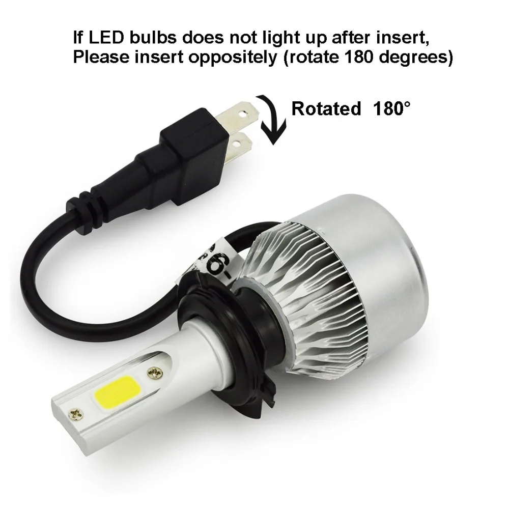 Комплект светодиодных фар Safego 72 Вт H7 H8 H9 9005 HB3 HB4 9006 H11 7600 лм|headlight kit|headlight bulbheadlight h7 led