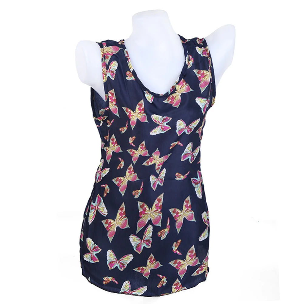 Новый летний женский жилет без рукава Топ Футболка женская майка с оборочками