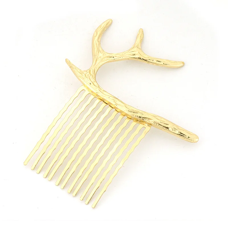 Find Me New Fashion Antlers Hairpins For Hair Women Bobby Pin Delicate Combs Decorations Jewelry Accessories | Украшения и