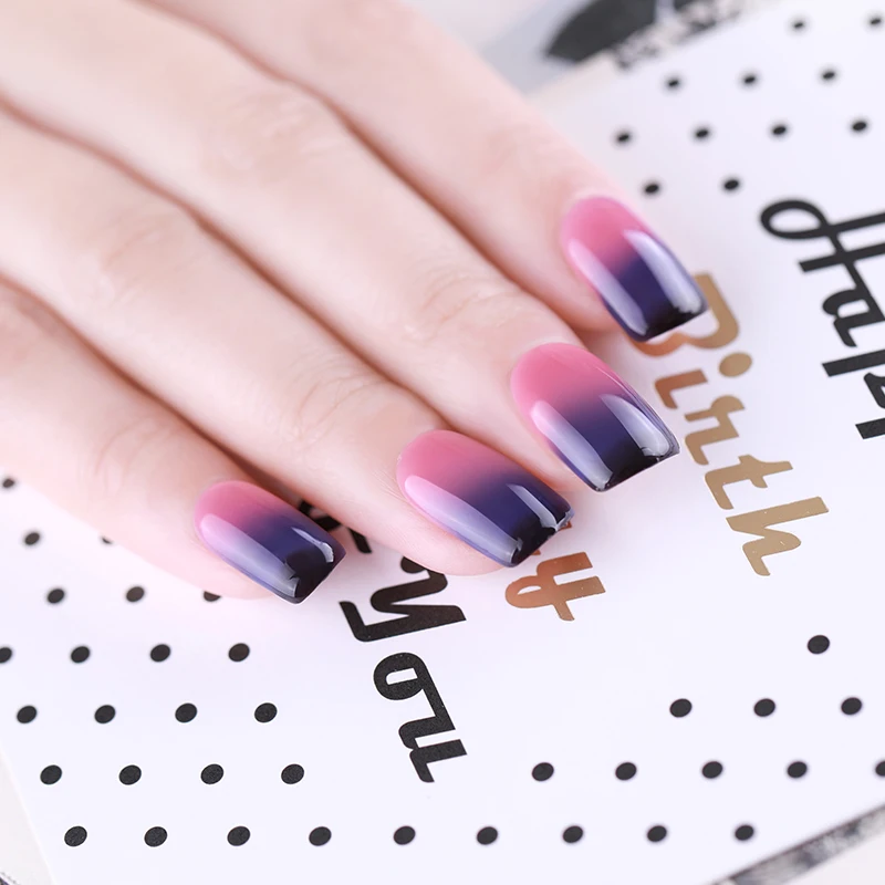 BORN PRETTY Delux термальный гель для ногтей 6 мл 3 цвета Температурный гель для изменения цвета лак личная гигиена Декоративный Лак для ногтей лак