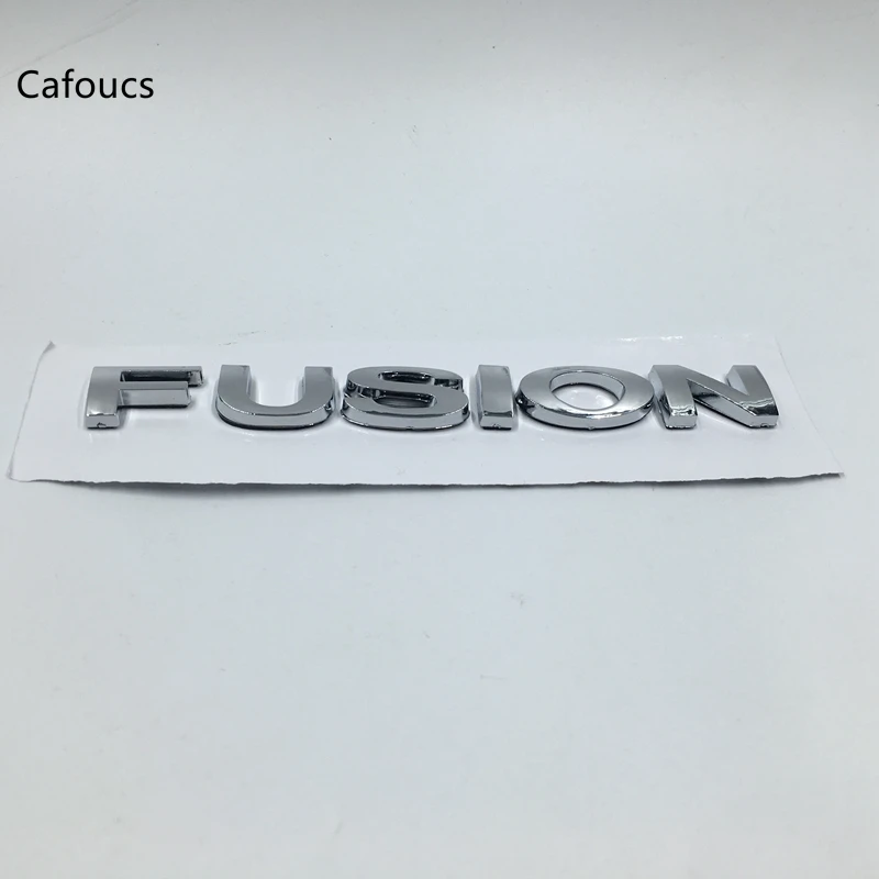 Cafoucs для Ford Fusion хром FUSION Задняя Крышка багажника заводская табличка эмблема|ford