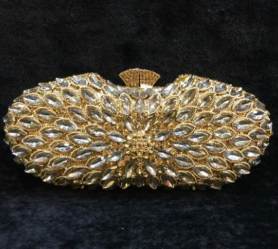 Женская Роскошная вечерняя сумка клатч с кристаллами|crystal clutch purse|clutch purseevening bags |