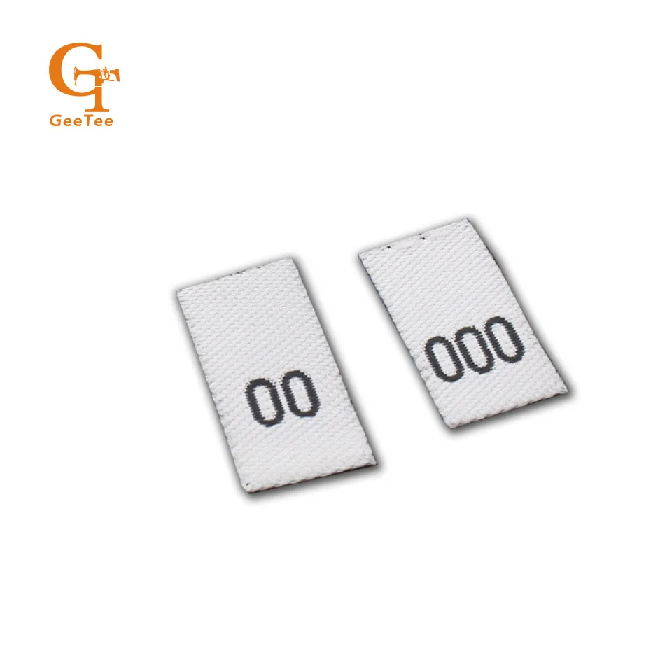 Этикетка для детской одежды индивидуального дизайна этикетка с номером