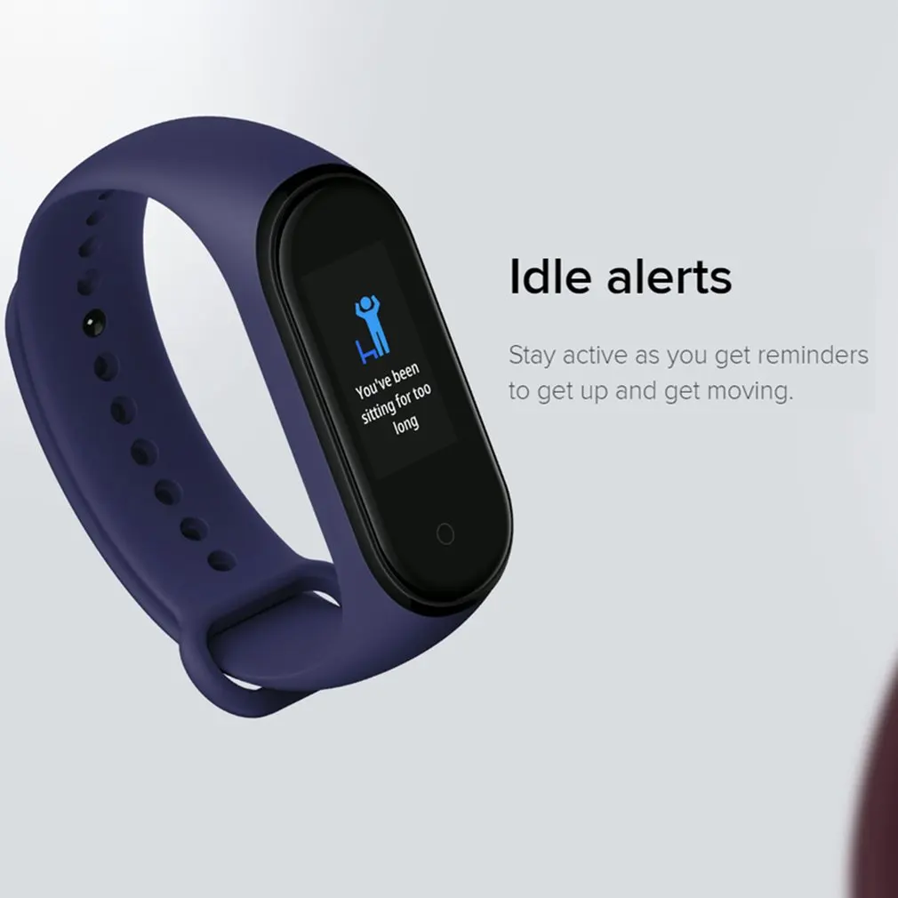 Xiaomi Mi-браслет 4 новейший музыкальный смарт-браслет miband 4 браслет пульсометр фитнес 135 мАч цветной экран Bluetooth 5,0