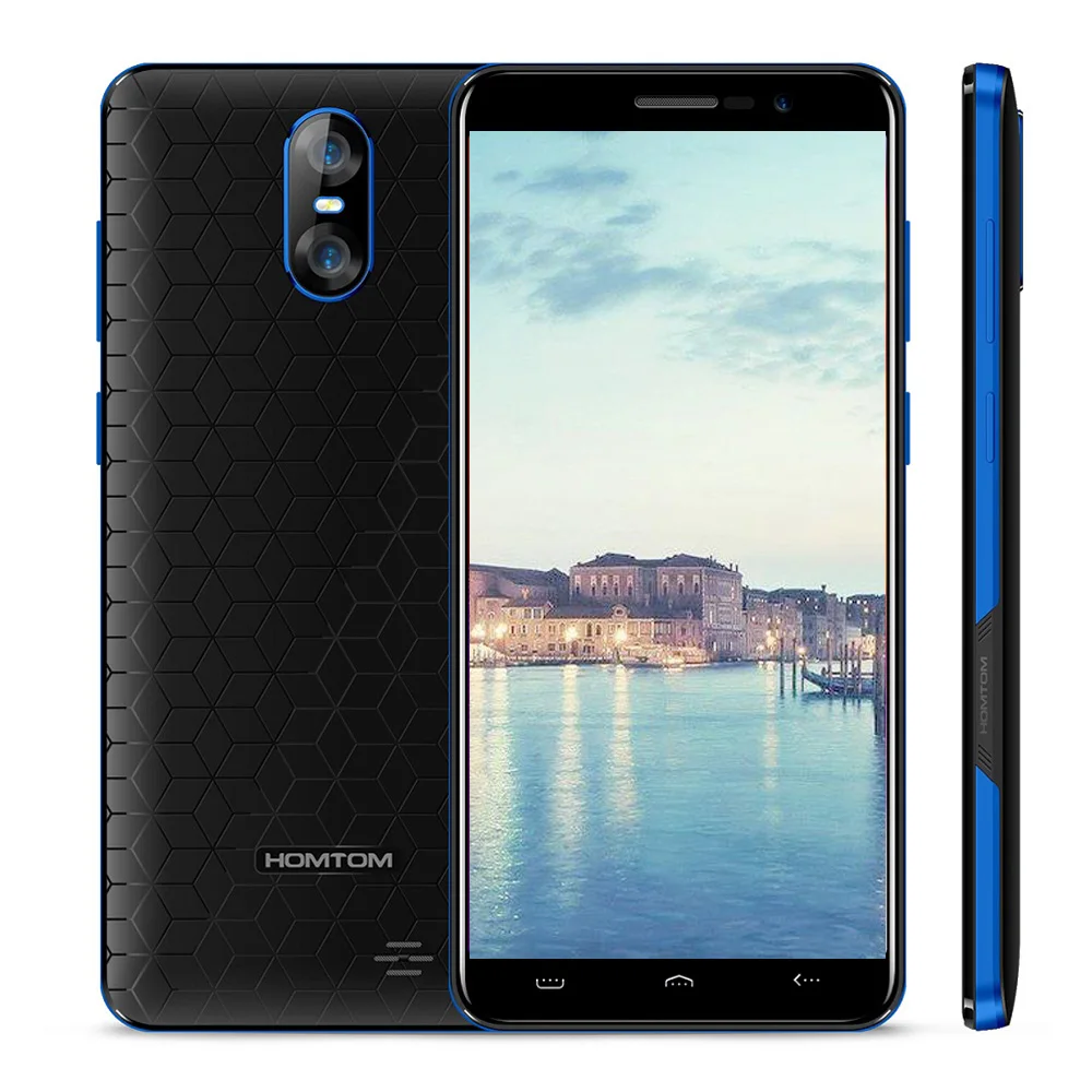 HOMTOM S12 3g смартфон 5 0 inch Android 6 MTK6580 4 ядра 1 ГБ Оперативная память 8 GB Встроенная 8MP + 2MP