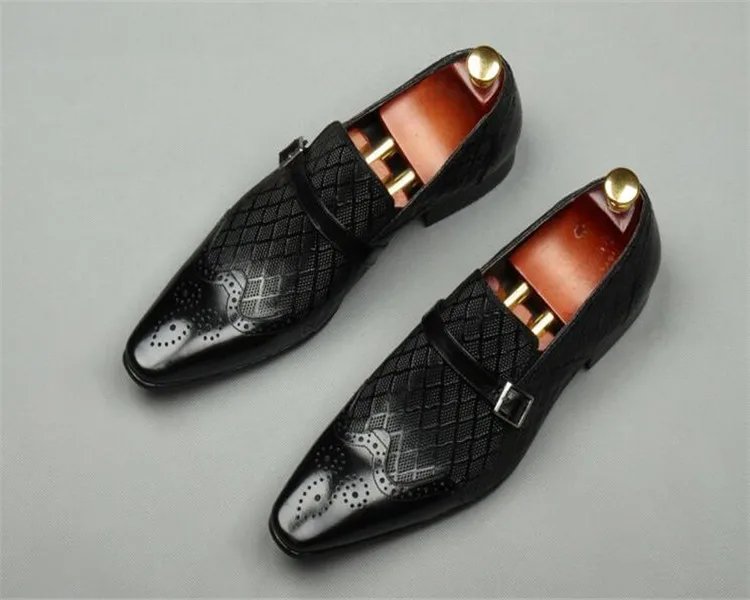 Мужские кожаные туфли с квадратным носком на осень/зиму|slip on|slip on shoesslip men |