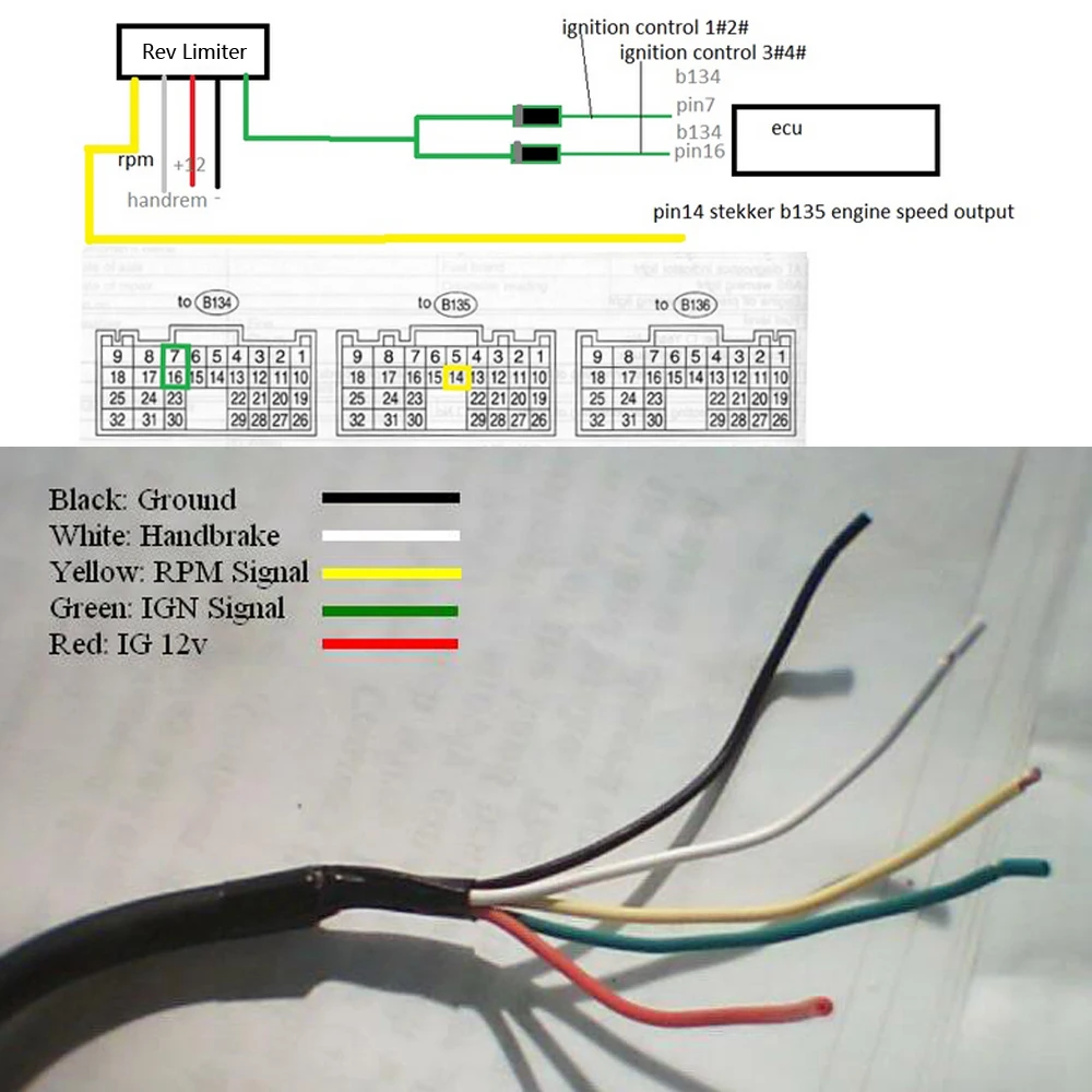 MOFE автомобильное вспомогательное зажигание типа B Racing Rev ограничитель запуска