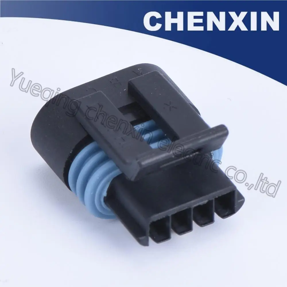Черный 4-контактный автомобильный водонепроницаемый разъем гнездовой 1 5 efi серии
