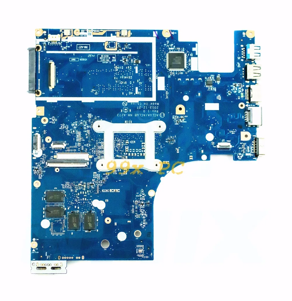 Ноутбук материнская плата для Lenovo Z50-70 Материнская ноутбука W/I3-4010U Процессор FRU