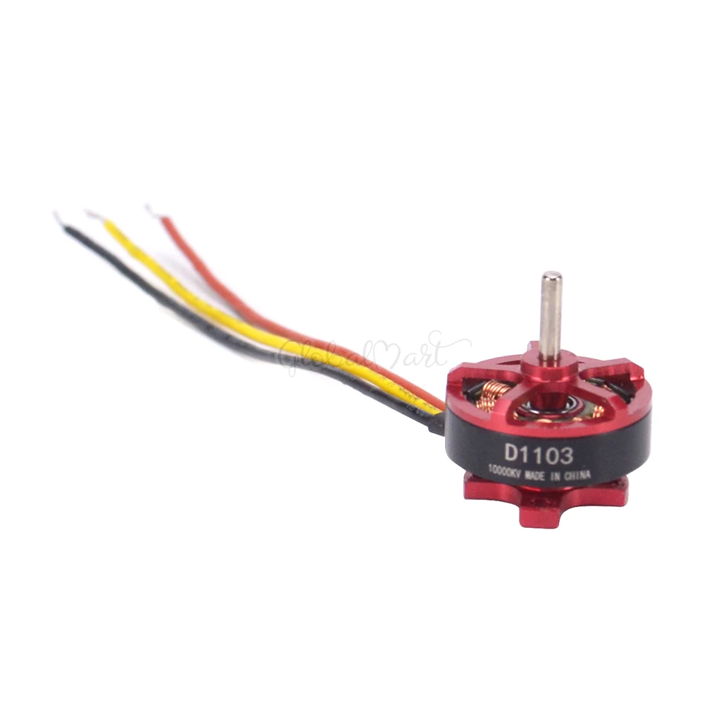 Мини D1103 1103 10000kv 2S миниатюрный бесщёточный электродвигатель для RC крошечный микро 80 мм 90 мм 100 мм 120 мм мультироторный Дрон