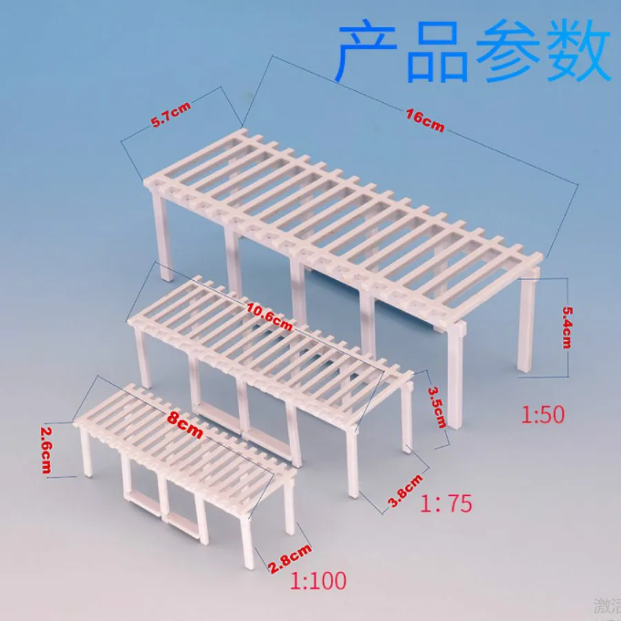 5 шт./лот 2018 новые продукты Corridor1/50 1/75 1/100 для Хо макета поезда Modelbouw сцены|Наборы